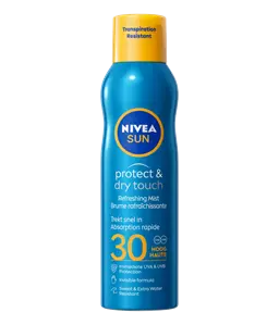 Brume solaire transparente Protect & Dry Touch