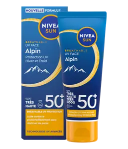 Crème solaire Visage Alpin SPF50