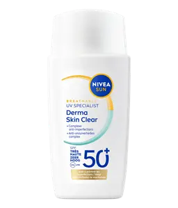 Fluide UV Visage Derma Skin Clear SPF 50+