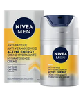 Crème visage énergisante homme Peaux fatiguées