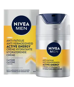 Crème visage énergisante homme Peaux fatiguées
